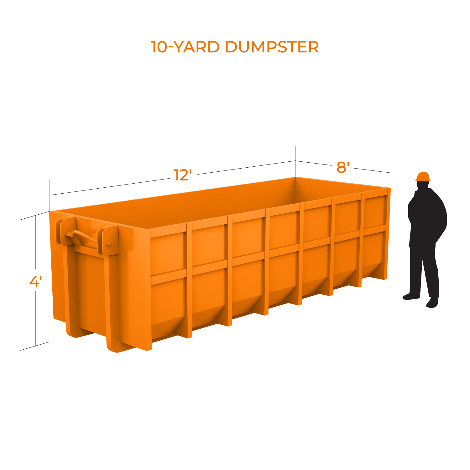 10 Yard Dumpster 1 10 Yard Dumpster