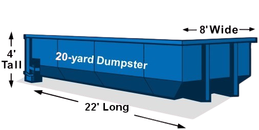 20 Yard Dumpster