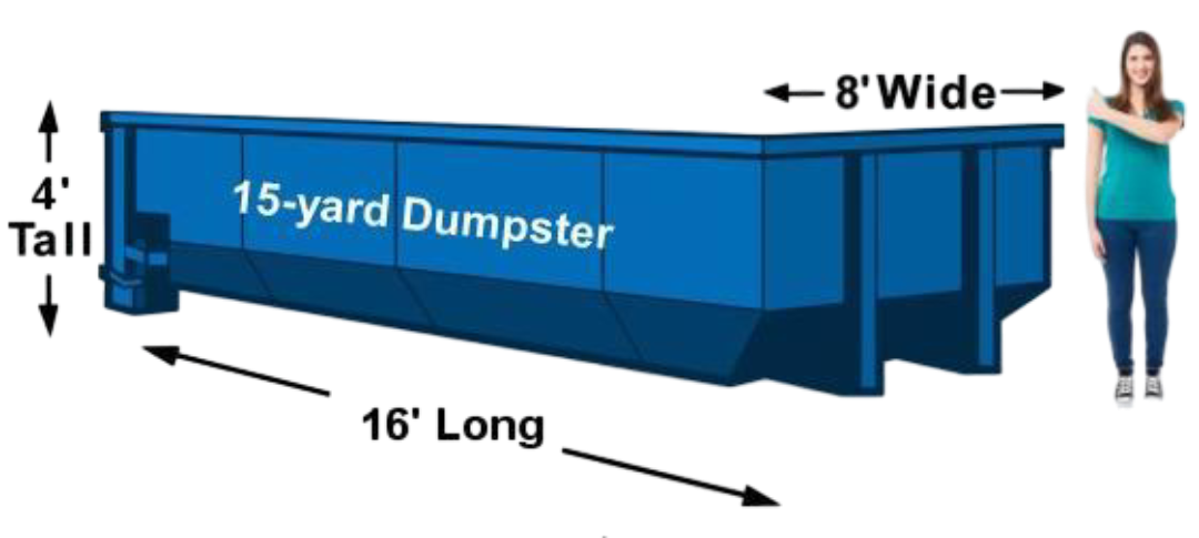 15 Yard Dumpster